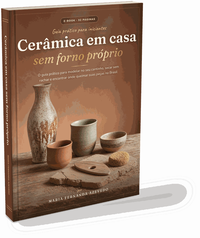 E-book Cerâmica em casa sem forno próprio